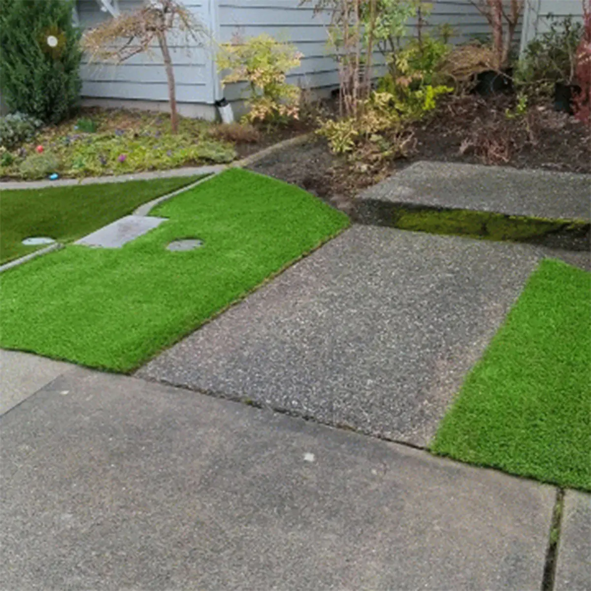 artificial landscaping grass Mill Creek