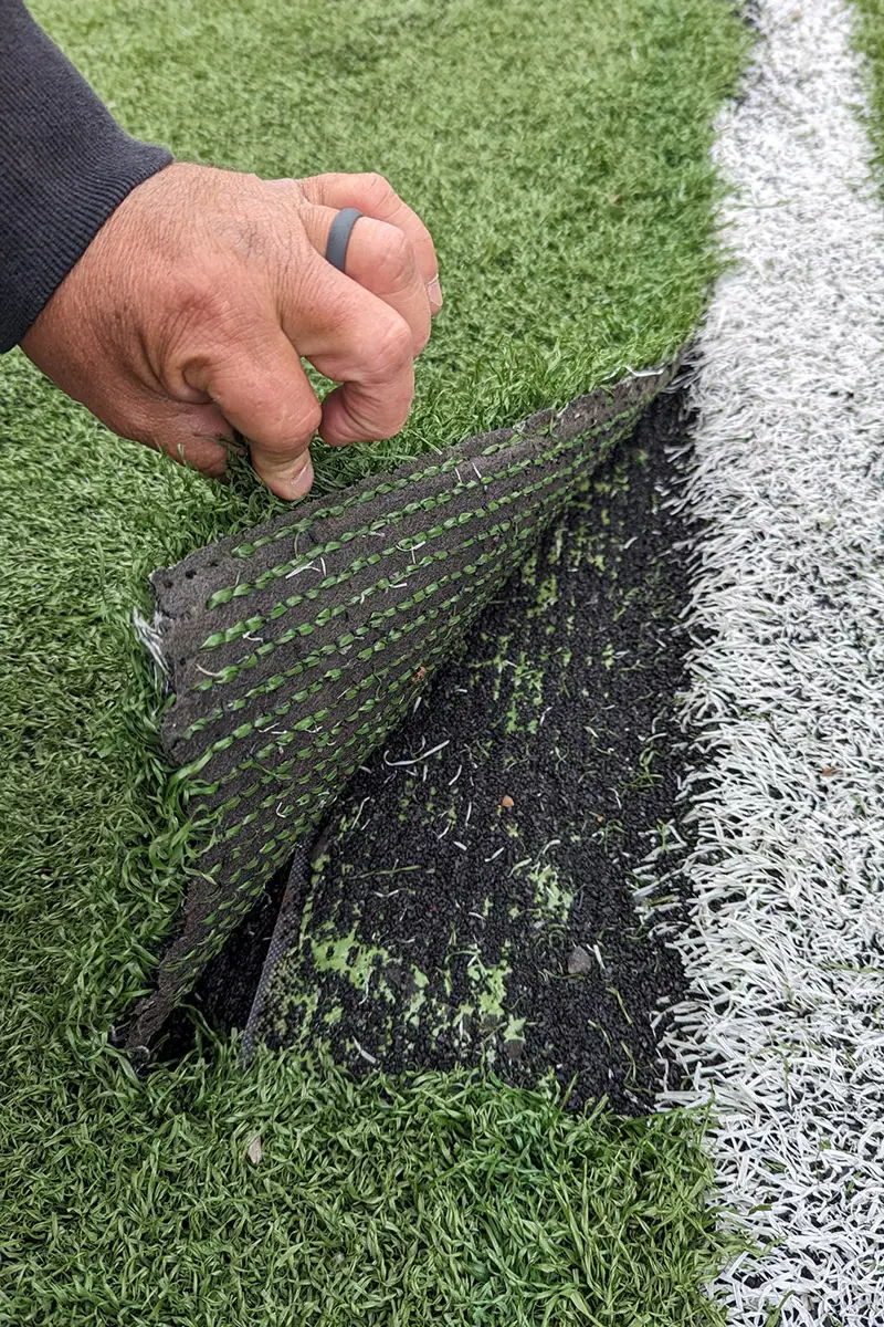 artificial grass maintenance