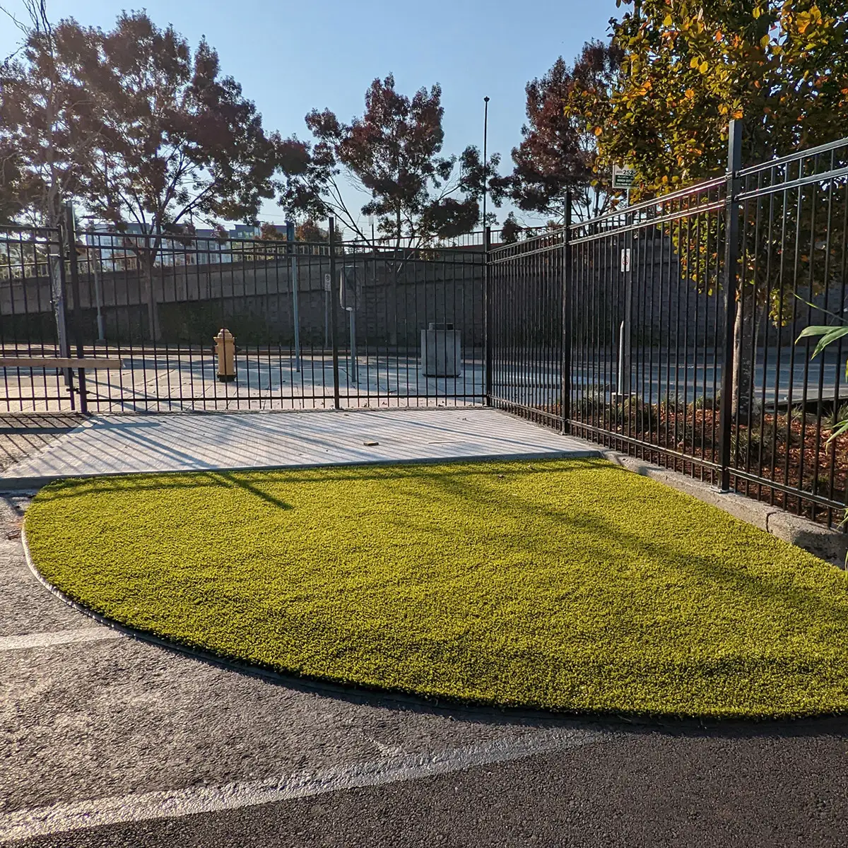 Everett Playground Grass Installation