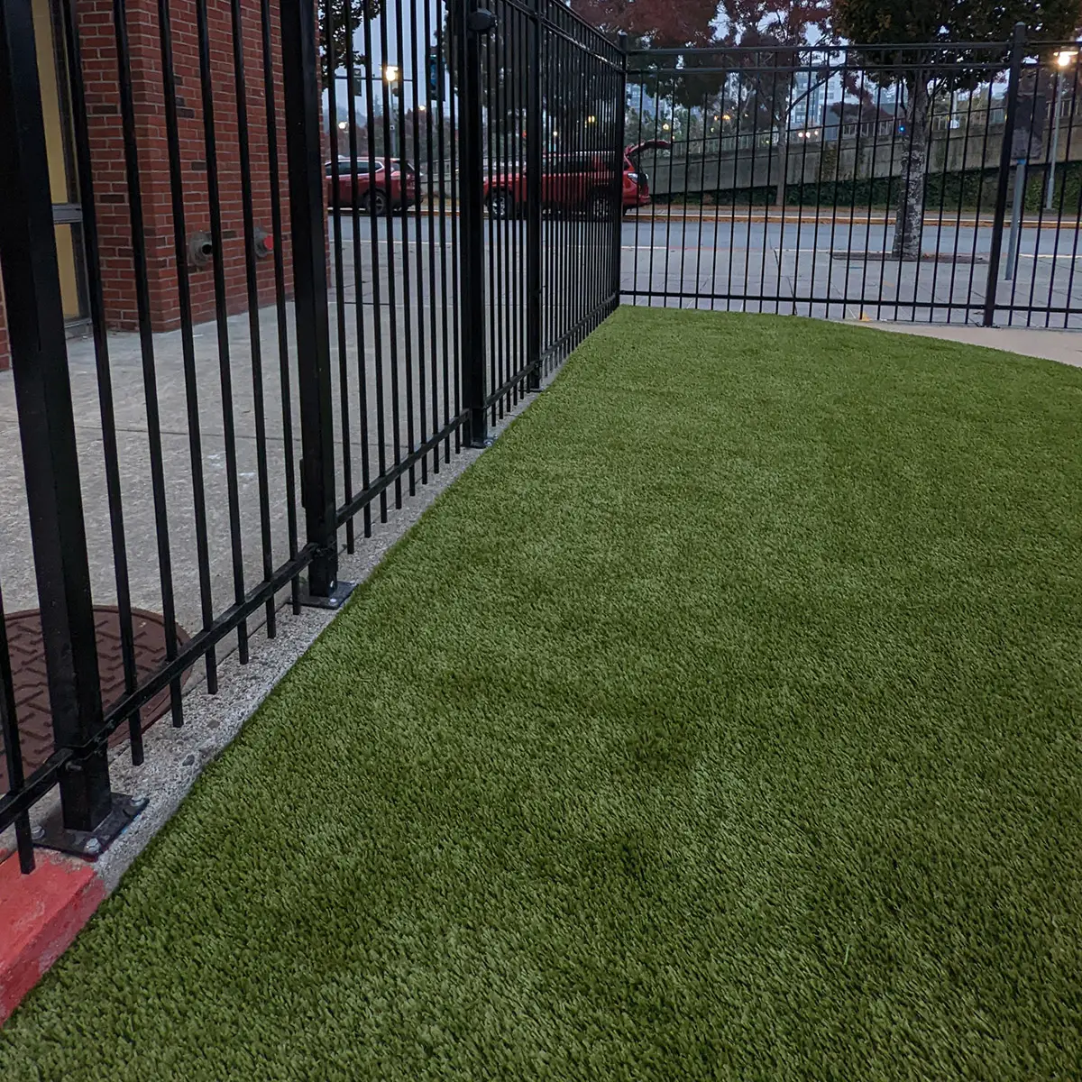 Everett Playground Grass Installation