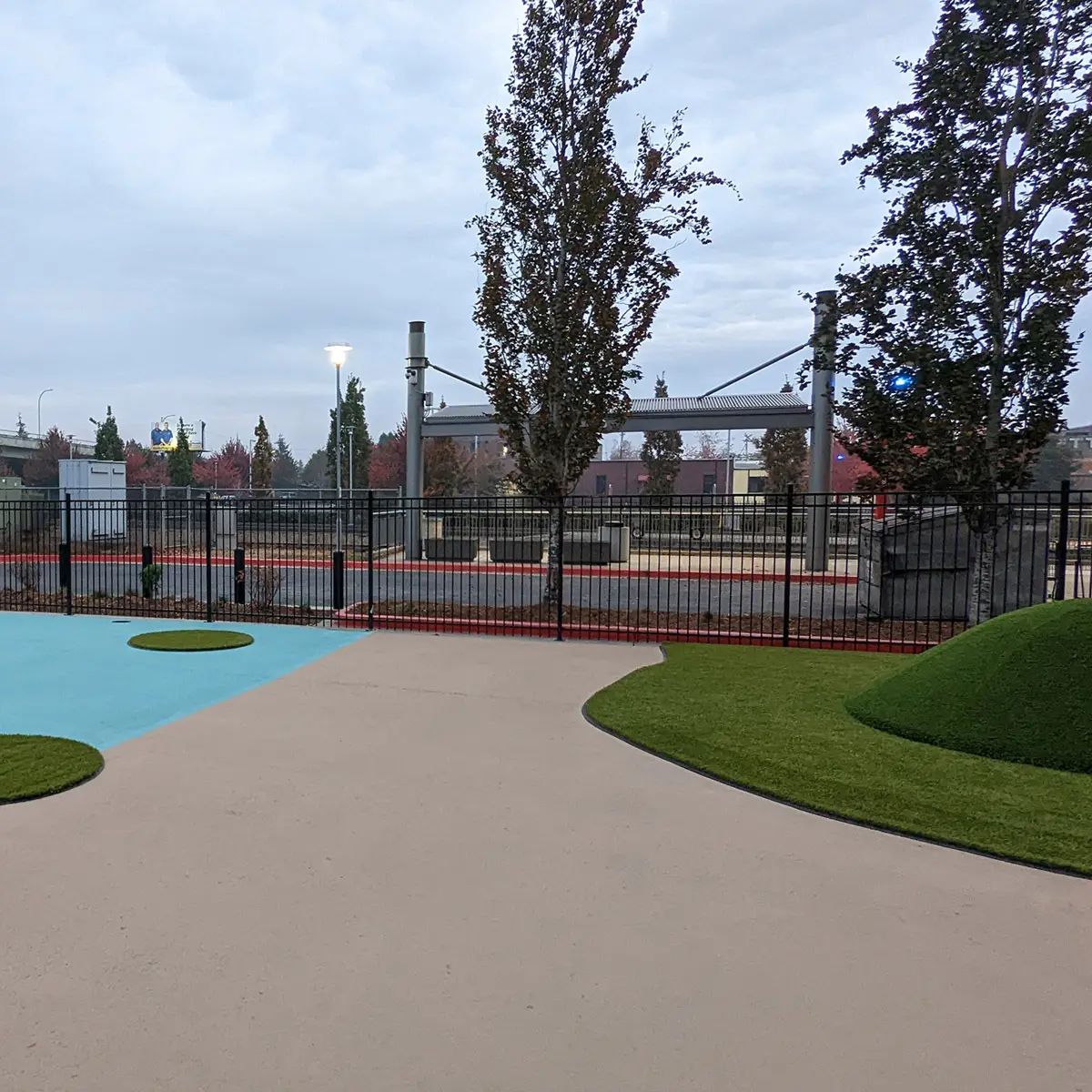 Everett Playground Grass Installation