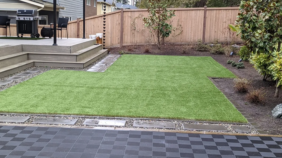 artificial landscaping grass