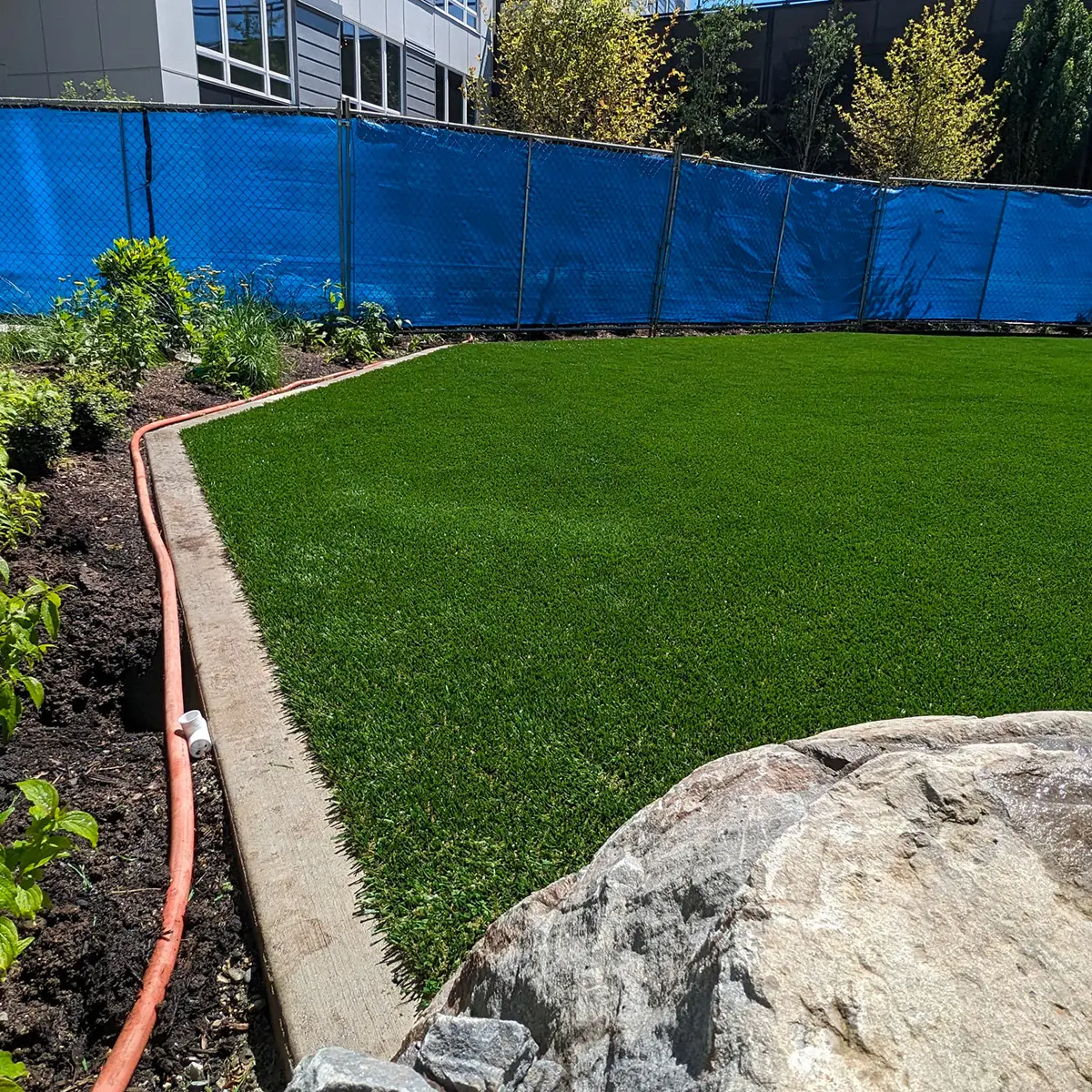 artificial grass for playgrounds