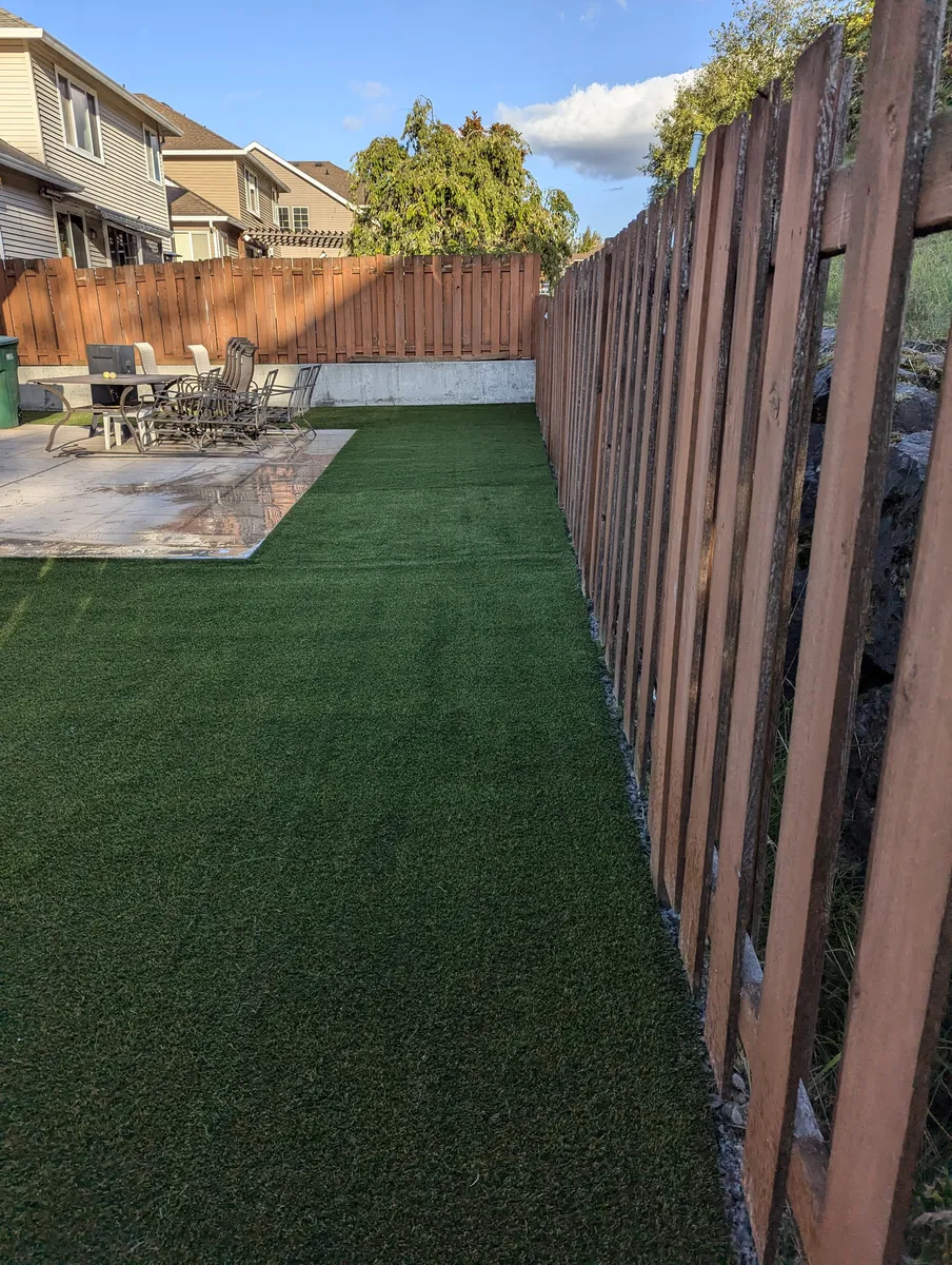 Artificial grass for dogs