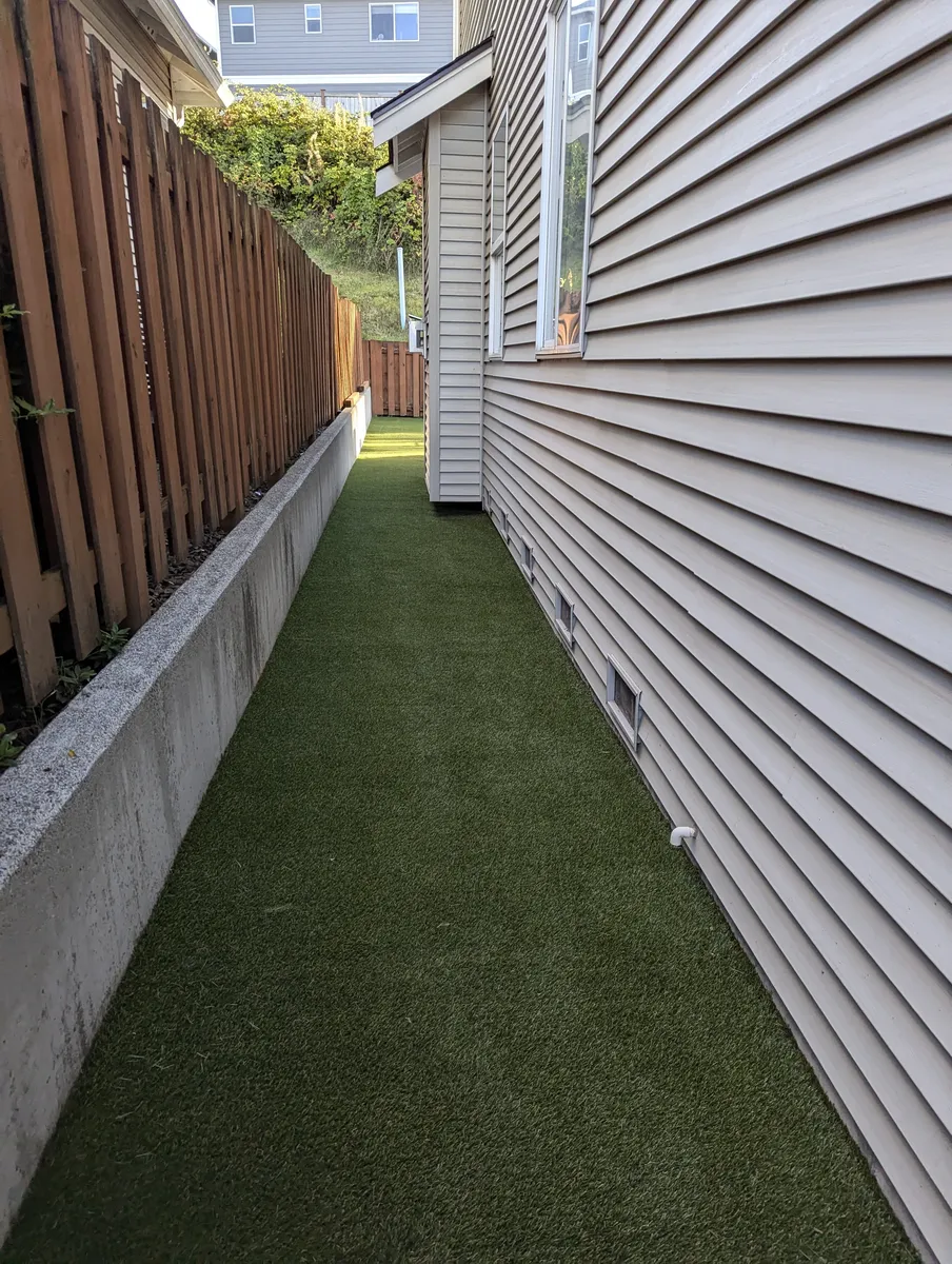 Artificial grass for dogs