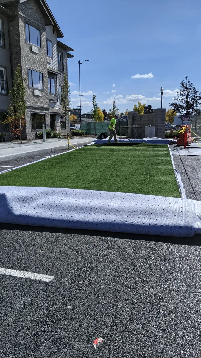 artificial landscape grass