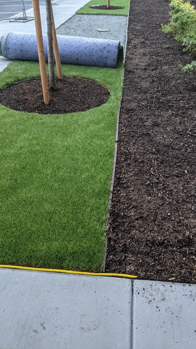 artificial landscape grass