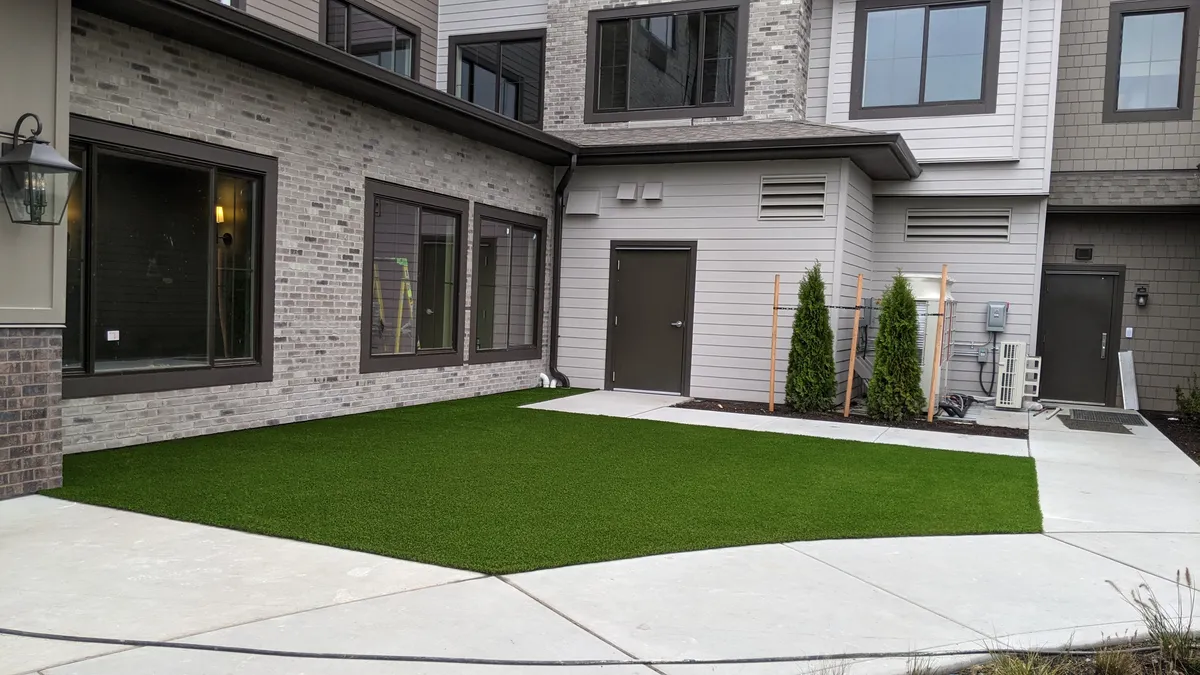 artificial landscape grass